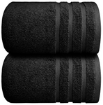Plush and soft Egyptian cotton bath towels