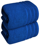 High-quality cotton bath sheets in various colors