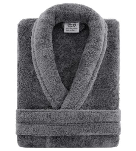 Egyptian Cotton Bathrobe with Deep Patch Pockets