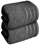 Luxury extra-large towels for a spa experience