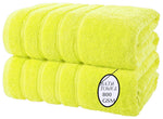 2x-LARGE BATH TOWELS 800 GSM 100% EGYPTIAN COTTON SUPER JUMBO TOWELS 70 X 130 cm Towelsworld