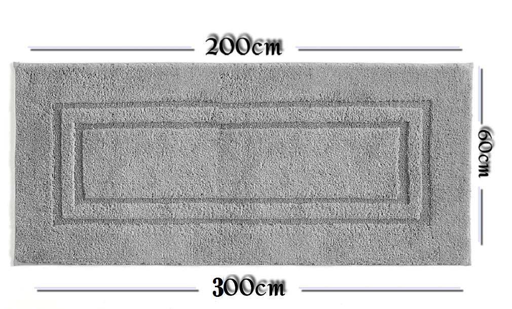 Luxury Extra Large Bath Mat 100% Egyptian Cotton Floor Mats Bath Rugs Water Absorbent Bathroom Toilet Pedestal Carpet Mats - Towelsbay