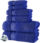 Luxury Egyptian Cotton Towel Set 800GSM - Soft and Absorbent