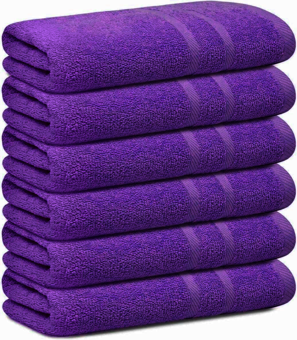 Pack of 3 & 6 Large Bath Sheets 75 X 150 cm / Bathroom Towels, 100% Cotton Towelsworld