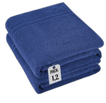 Pack of 2 Extra Large Super Jumbo Bath Sheets 100% Egyptian Cotton Super Soft Luxury Towel (100 x 200 cm) Towelsworld