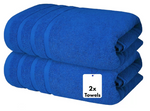 Soft and absorbent Charcoal Jumbo Bath Sheets 100x200cm