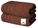 Charcoal Extra Large Bath Sheets for full-body coverage
