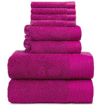 Premium Egyptian Cotton Towels in Soft White and Latte Shades