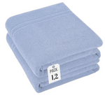 Pack of 2 Extra Large Super Jumbo Bath Sheets 100% Egyptian Cotton Super Soft Luxury Towel (100 x 200 cm) Towelsworld