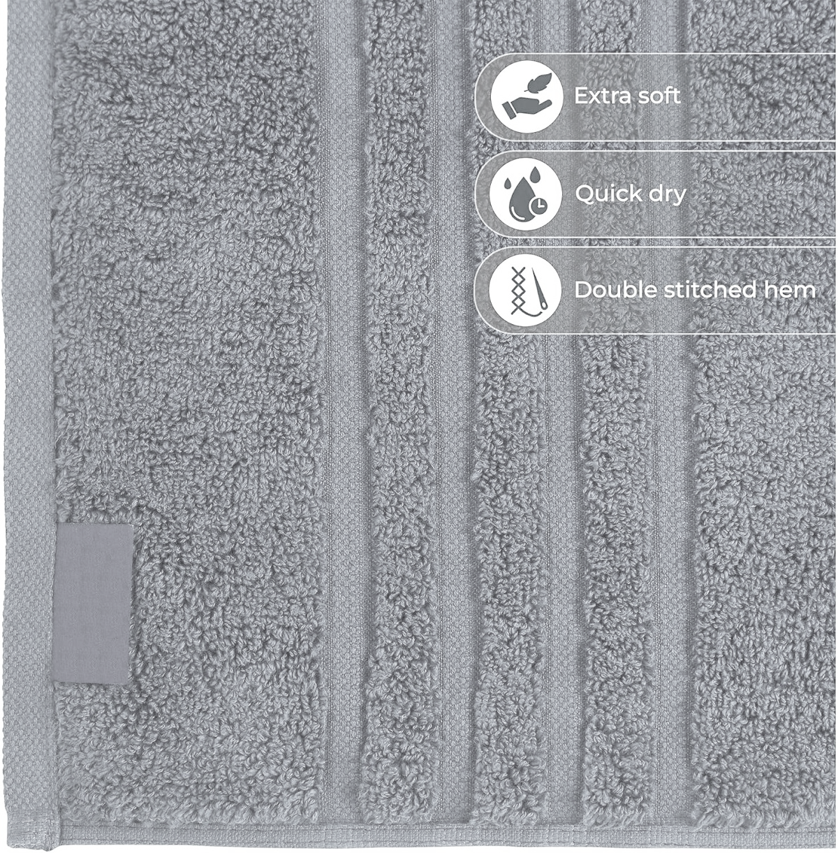 Pack of 8 Large Big Bath Towels Sheets 100% Egyptian Cotton Large Size Bathroom Towels - Towelsbay