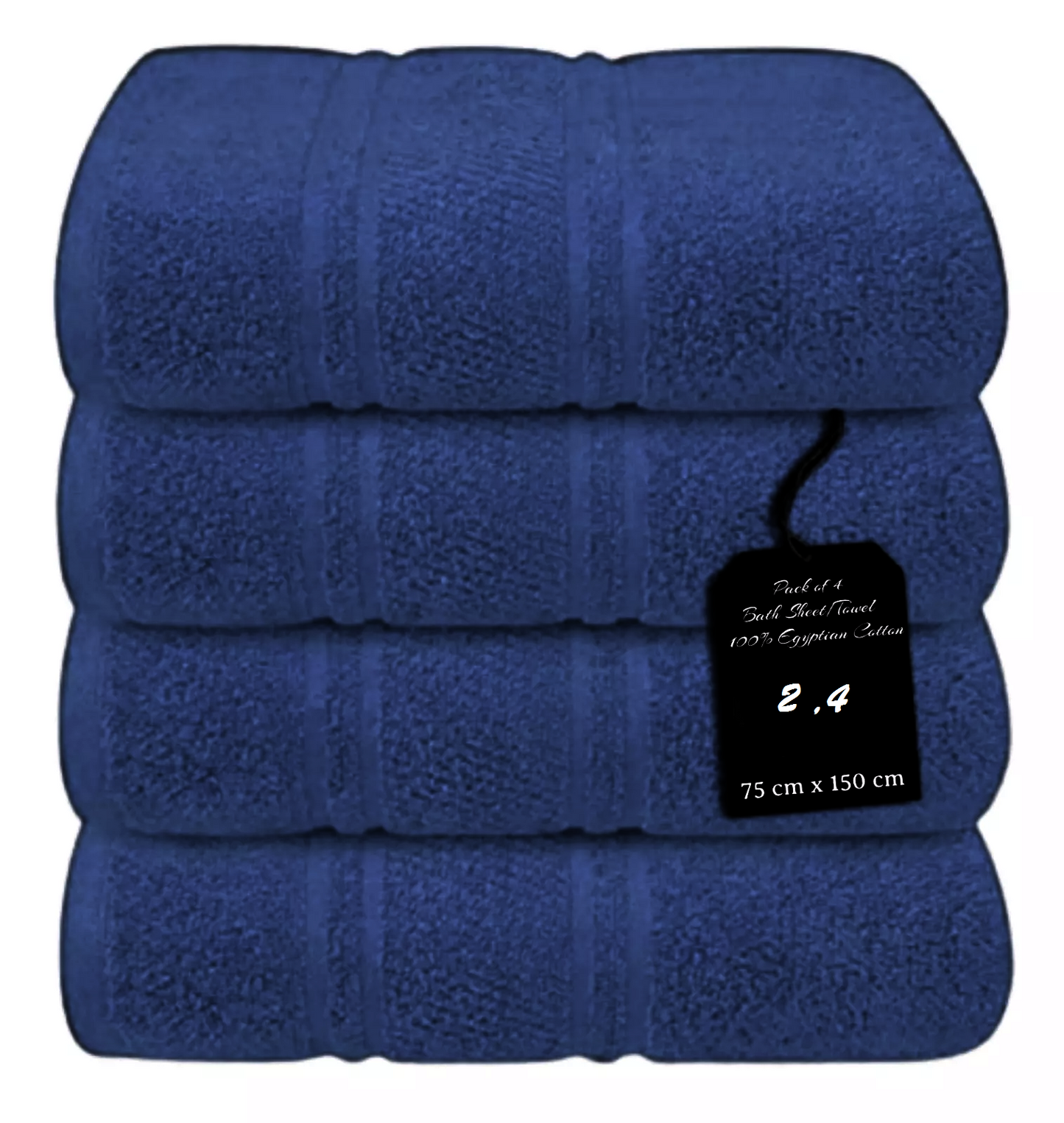 4 x Large Jumbo Bath Sheet Towels 75 X 150cm 100% Egyptian Cotton Bath Sheets Big Towels 75 x 150cm Towelsworld