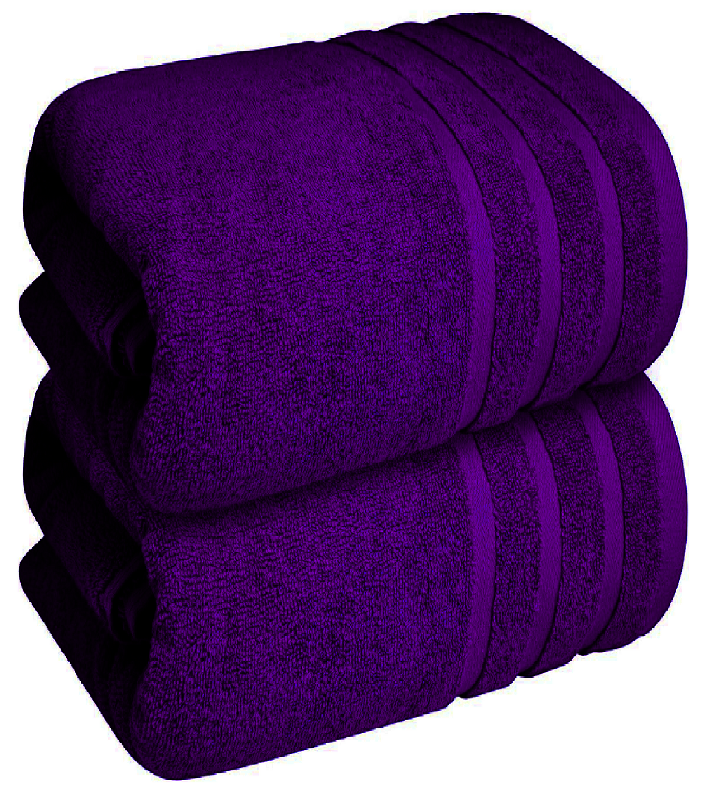 2 X Extra Large Super Bath Sheet Towels (100 x 200 cm) 100% Egyptian Cotton Bath Sheets