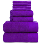 Premium Egyptian Cotton Towels in Soft White and Latte Shades