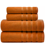 Towel bale set for bathroom decor