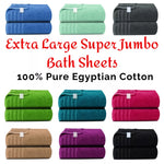 Plush, oversized bath towels for maximum comfort