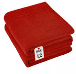 Pack of 2 Extra Large Super Jumbo Bath Sheets 100% Egyptian Cotton Super Soft Luxury Towel (100 x 200 cm) Towelsworld