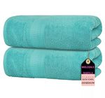 Jumbo bath sheets for luxury bathrooms