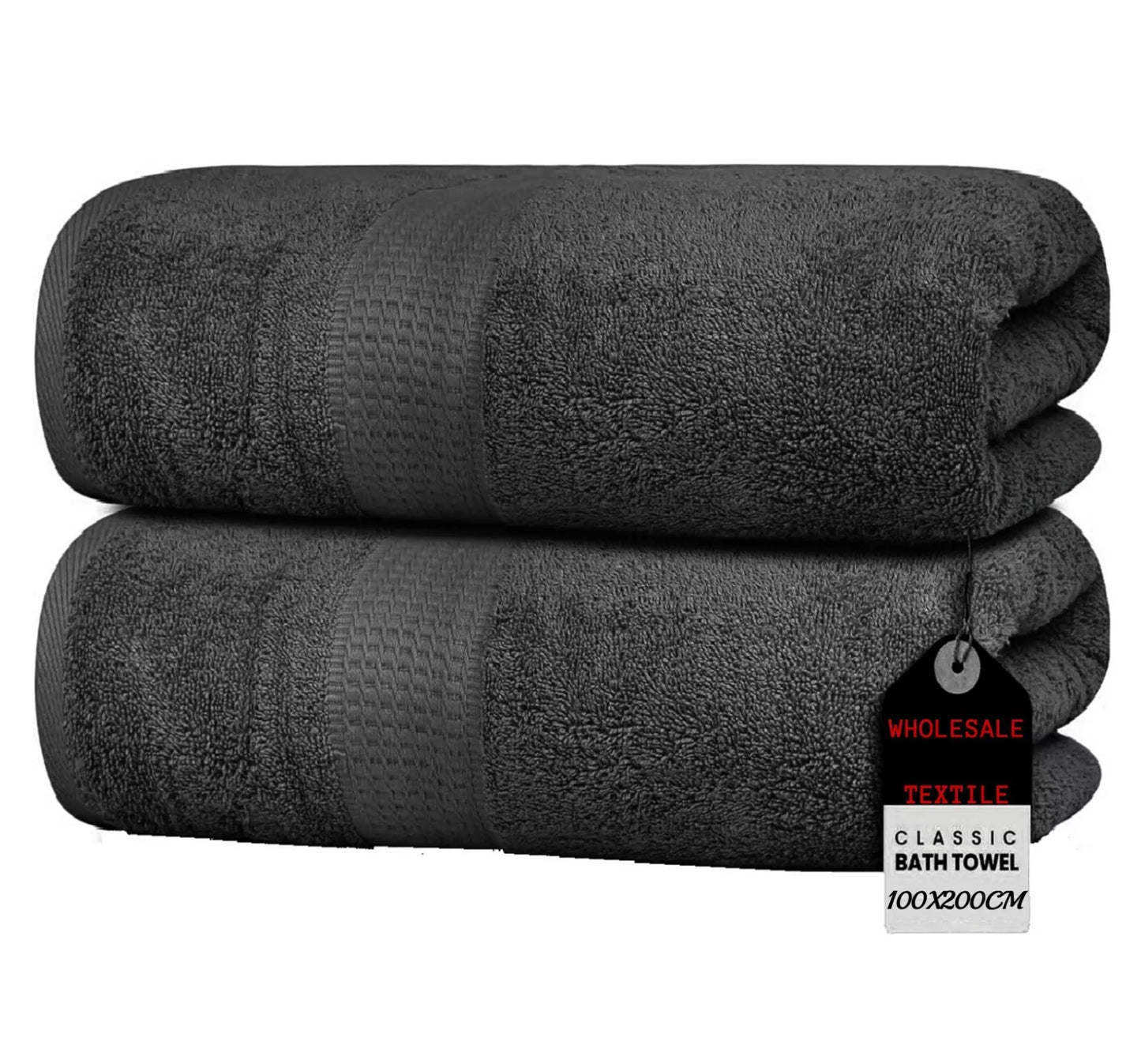 Luxury bath sheets 100% Egyptian cotton