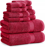 6 Piece 800GSM Towel Bale- 100% Cotton Towelsworld