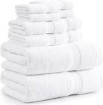 6 Piece 800GSM Towel Bale- 100% Cotton Towelsworld