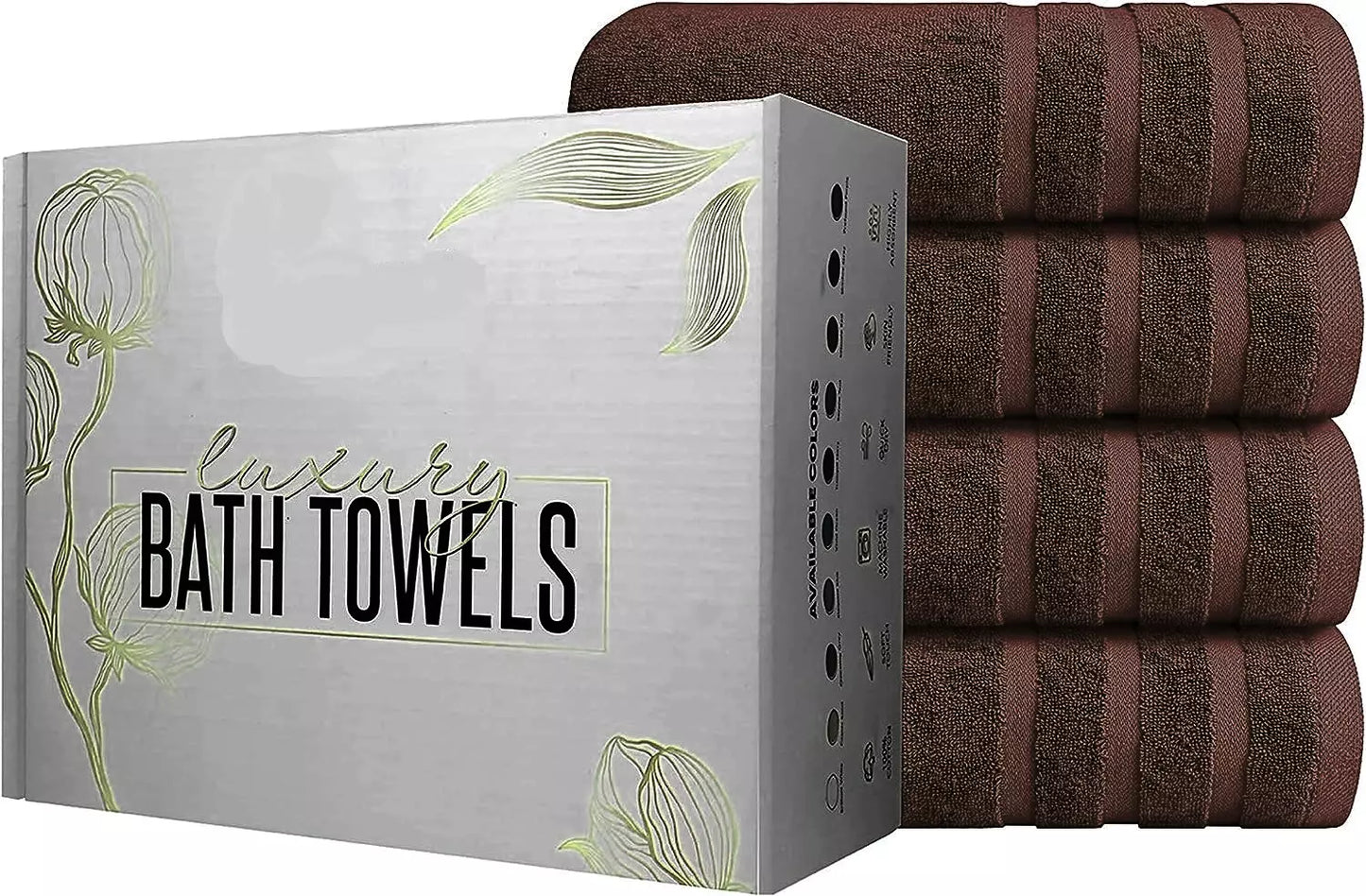 Value Pack: 2, 4, & 6 Jumbo Budget Egyptian Cotton Bath Sheets (75 x150 cm) Towelsworld