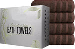 Value Pack: 2, 4, & 6 Jumbo Budget Egyptian Cotton Bath Sheets (75 x150 cm) Towelsworld