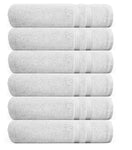 6 Pack of Luxury Hotel Quality 100% Egyptian Cotton Towels/ Towelsbay - Towelsbay