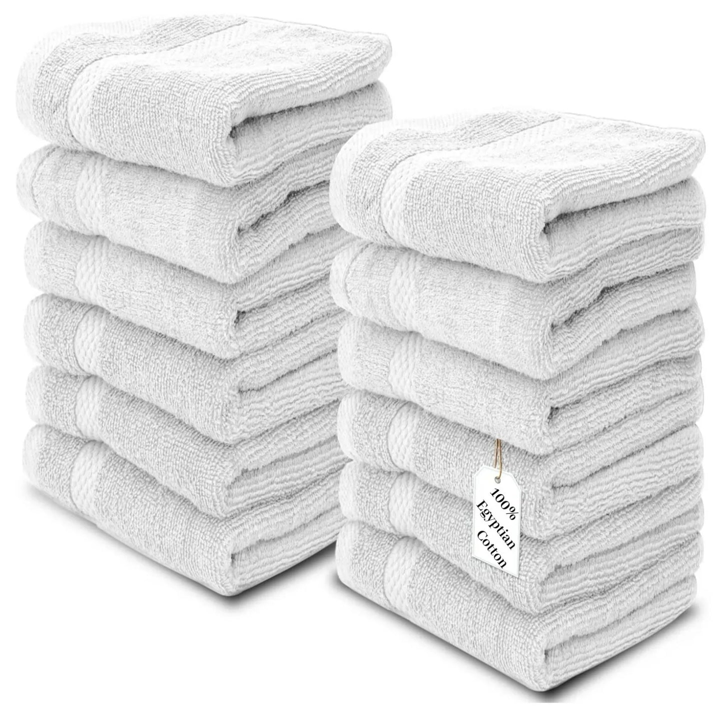 600GSM Royal Egyptian Collection Face Cloths Towelsworld