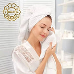 Close-up of skin-friendly hand towel with luxurious feel