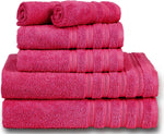 600 GSM Quality 8-Piece Towel Bale - Includes 2 Each of Face, Hand & Bath Towels Towelsworld