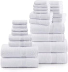 Luxury 800 GSM Egyptian Cotton Towels in Bath Setting