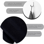 6 X Guest Towels 100% Egyptian Cotton 30x50cm Soft Fluffy Towel Quick Dry 600GSM