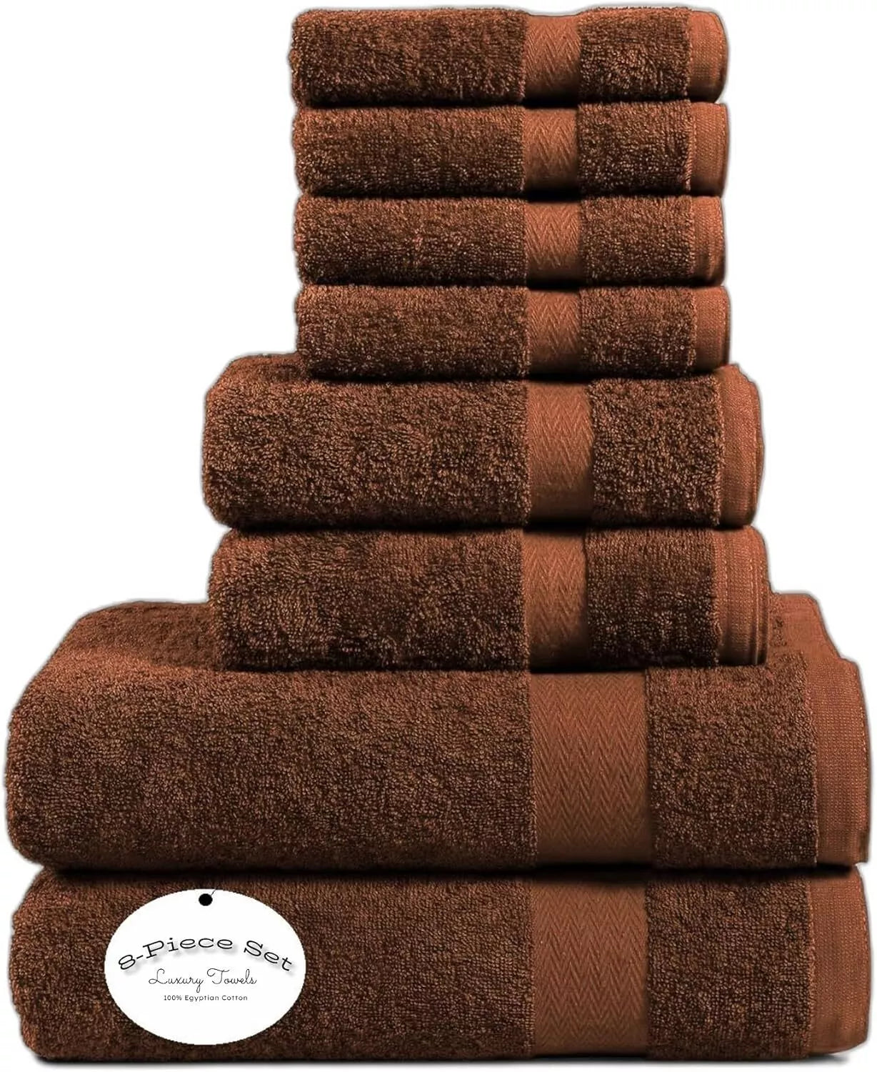 Durable Cotton Towel Bale with Face Cloths, Hand Towels, and Bath Towels