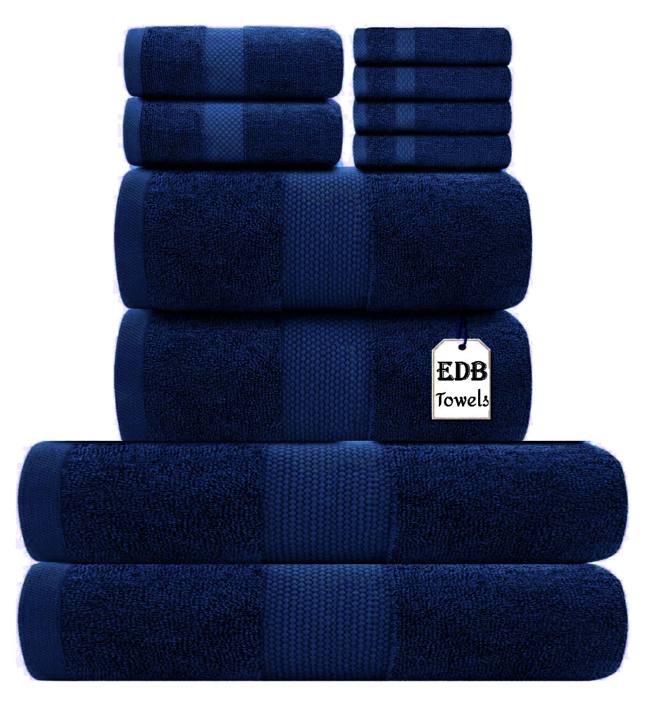 Luxury Bath Towels 800GSM Super Soft 100% Pure Cotton Face Hand Jumbo Bath Sheet