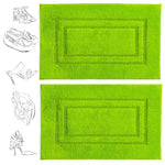 Pack of 2 Luxury Bath Mat Set Super Soft 750-GSM Washable Bath Mat - Towelsbay