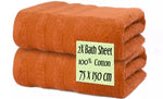 500 GSM Cotton Bath Towels with Quick Dry Feature