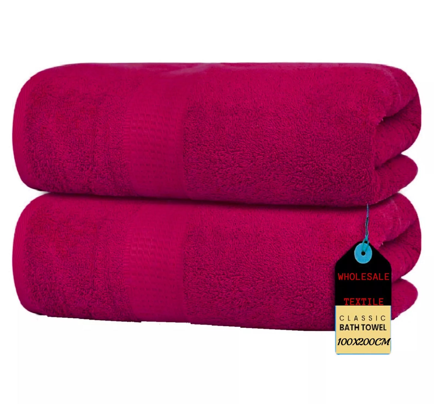 Soft 600 GSM jumbo bath towels