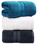 Luxury Soft 800 GSM Royal Egyptian Luxury Bath Sheets 100 X 150 cm Towelsworld