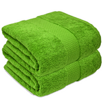 (90 X 170 cm) Luxury 100% Egyptian Cotton Bath Towel 600GSM Extra Large Super Jumbo Bath Sheet Towelsworld