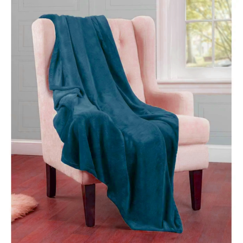 Large Fleece Blanket Sofa Throw Light Weight Faux Fur Mink Double & King UK Size Towelsworld