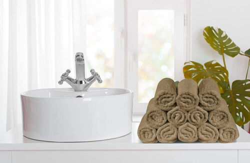 Soft cotton washcloths 12 pack