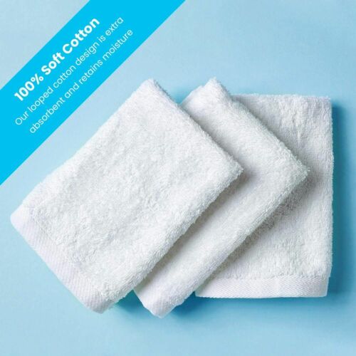 Premium White Face Cloths for Luxury Hospitality Use
