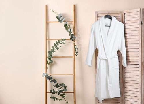 Luxury Egyptian cotton dressing gown