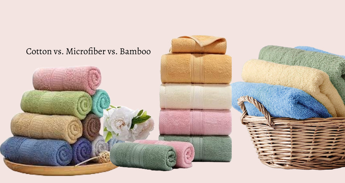  "Cotton vs. Microfiber vs. Bamboo – Unveiling the Differences"