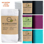 100% Egyptian cotton face cloths