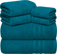 4 Face towels, 2 Hand towels, 2 Bath sheets, 8 Piece 500GSM Towel Bale