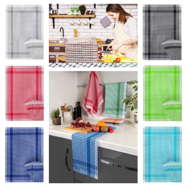 Luxury Wonder Dry Kitchen Cleaning Cloths Tea towels - Towelsbay