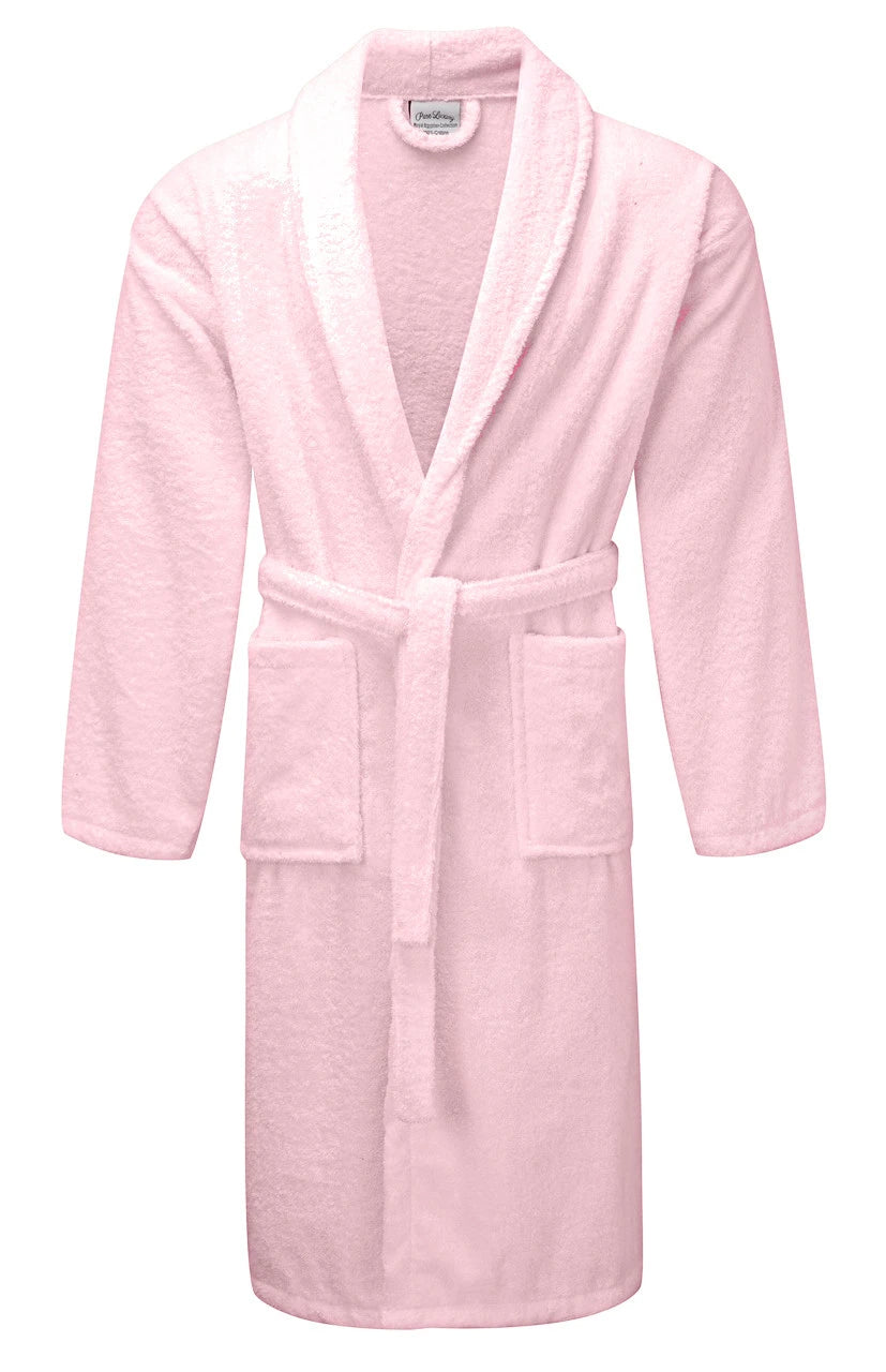 Premium Cotton Terry Bathrobe with Pockets