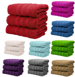 World's Best Hand Towel Pack of 2 ,4, & 6 Soft Hand Towels 100% Cotton