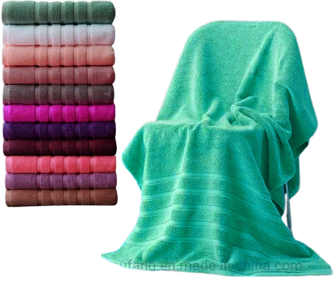 "Bigger & Better: 2-Pack of Extra Large Super Bath Sheet Towels"